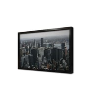 Manhattan Gökdelen Çerçeveli Mdf Tablo