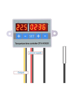 YATE10 W3020 220V 10A Zaman Kontrollü Termostat
