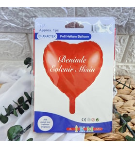Benimle Evlenirmisin Kap Folyo Balon-