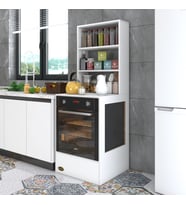 Kenzlife ankastre fırın dolabı nevgece byz 165*60*56 mutfak eko düz
