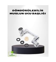 1080° Dönebilen Musluk Ucu – Su Tasarruflu Esnek ve 360° Çift Eksenli Baş - KL1211-7763