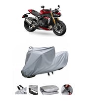 Triumph Speed Triple 1200 RR  Gri Motosiklet Brandası ARKA ÇANTA UYUMLU DEĞİLDİR