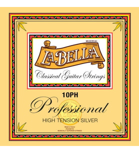 La Bella 10PH Hard Tension Silver Profesyonel Klasik Gitar Teli