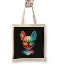 French Bulldog Bez Çanta Uzun Saplı