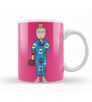Simple Cartoon Villanelle Killing Eve S2 Kupa Bardak Porselen