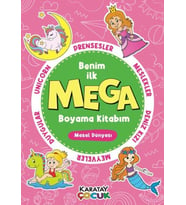 Mega Boyama Kitabım - Masal Dünyası