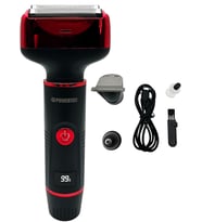 Powertec Tr-275 3/1 Profesyonel Günlük Sakal Tıraş Makinesi Kulak Temizleme Burun Kılı Erkek Bakım K