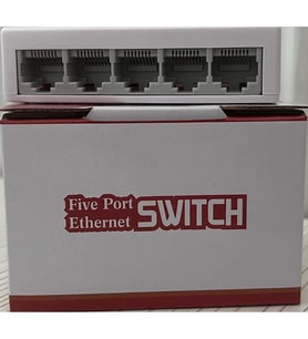 ROSE 5 PORT ETERNET SWITCH 10/100 MBPS SR-510 (Beyaz)