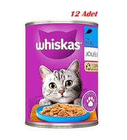 Whiskas Konserve Kedi Maması Ton Balıklı 400 Gr X 12 Adet