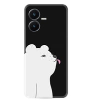 Vivo Y22S Kılıf Silikon Desen Özel Seri Panda Sevimli 1738