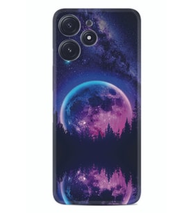 Xiaomi Poco M6 Pro 5G Kılıf Silikon Desen Özel Seri Star Planet 1652