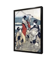 Japon Sanatı Çerçeveli Mdf Tablo