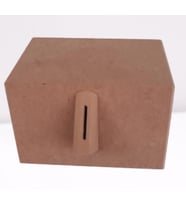 Hobi ERDL Dekoratif 90065 Kumbara Ham Ahşap MDF Model El Yapım