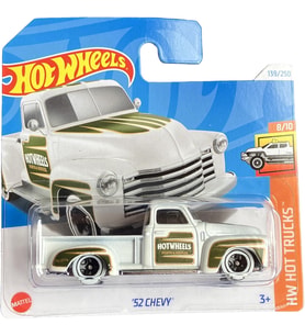 Hot Wheels - ´52 Chevy - Hw Hot Trucks 8/10 - Htc36 - Short Card - Pickup - Parts & Repair - Gm - Ma (Çok Renkli)