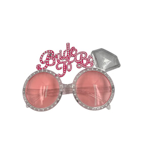 Gözlük Bride To Be Pembe Camlı El yazılı bride