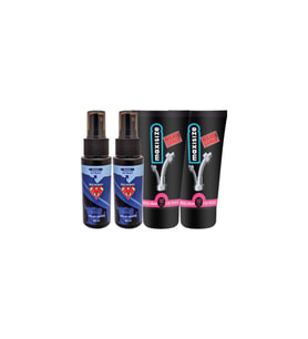 2 Tane Machoman 60 ml geciiktirici Sprey+ 2 Tane Maxi Size Erkek Özel Penis Geliştirici Krem