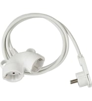 Brennenstuhl Comfort Plus 2 Soketli 5 Metre Seyyar Uzatma Kablosu Beyaz