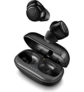 Petit True Kablosuz Kulaklık Kulaklık, Taşınabilir Pil Şarj Cihazlı Bluetooth Kablosuz Kulak İçi Kulaklık, TWS, Dahili Mikrofon, Dokunmatik Kontrol, Siyah, BTPETITTWSK
