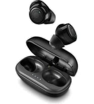 Petit True Kablosuz Kulaklık Kulaklık, Taşınabilir Pil Şarj Cihazlı Bluetooth Kablosuz Kulak İçi Kulaklık, TWS, Dahili Mikrofon, Dokunmatik Kontrol, Siyah, BTPETITTWSK