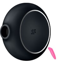 Satisfyer Pro To Go 3 Black 2 Motorlu Emişli Ve Titreşimli Vibratör+Vibratör