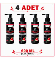 Çilek Aromalı Kayganlaştırıcı Jel 4 Adet 600 ml – Lubricant Gel Krem