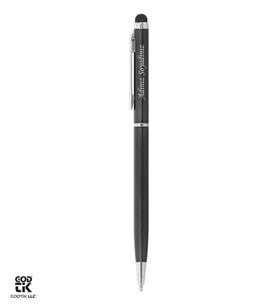 Kişiye Özel Siyah Renk Metal Touch Pen Roller Kalem GDTK-904160