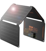 FLEXSOLAR E30 TAŞINABİLİR GÜNEŞ PANELİ 30W