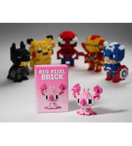 Lego Bricks Big Pixel 3D Angel Yapım Seti Büyük Boy Blok Oyuncak Koleksiyon Dekor Model