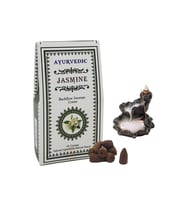 Ayurvedic Yasemin Geri Akışlı Şelale Tütsü