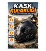 BT22 Motosiklet Kask Kulaklığı Bluetooth 5.0 Gürültü Önleyici Mikrofonlu Hızlı Bağlantı