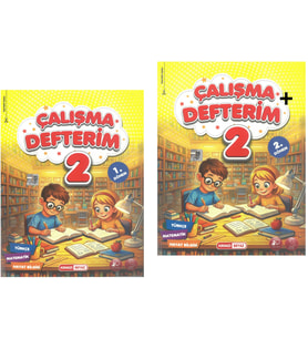Kırmızı Beyaz 2.Sınıf Çalışma Defterim 1.Dönem Ve 2.Dönem Yeni Maarif Model