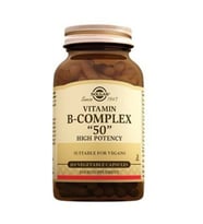 Solgar Vitamin B Complex 50 mg 100 Kapsül