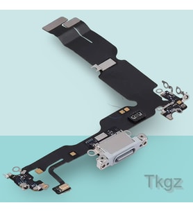 Apple İphone 15 PLUS Full Şarj Soketi Filmi FLEX (MAVİ)