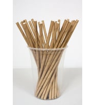 Beysüs Kağıt Pipet Natürel 22 cm 25li