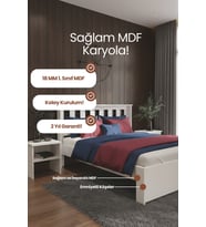 Stark Çift Kişilik MDF Karyola