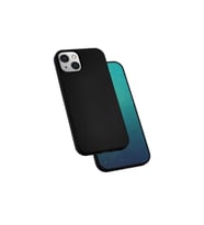 Apple iPhone 13 Uyumlu Kılıf Zore Silk Silikon (Siyah)