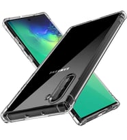 Sm Galaxy Note 10 Anti-Drop Darbe Emici Silikon Kılıf-(5775) - SSSSSS6064-1978