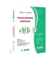 Egem Eğitim Yayınları Güncel (aöf) Uluslararası Ilişkiler 3.sınıf 6.dönem "bahar" (Çok Renkli)