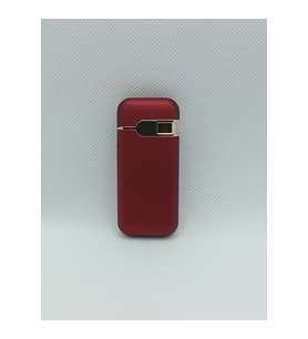Bordo Altın Detaylı Manyetolu Rüzgar Çakmağı