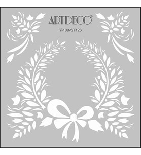 ARTDECO STENCİL 30X30CM ORGANIC 126