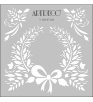 ARTDECO STENCİL 30X30CM ORGANIC 126