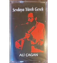 (Plak Değildir KASET tir) Ali Çağan Sevdaya Yürek Gerek Açılmamış Jelatininde Kaset