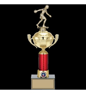 ODAK KUPA - Figürlü Kupalar - Bowling Kadın Figürlü Kupalar FG-054 C - 40 cm
