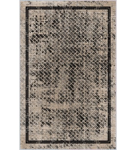 Eliana Home Baskılı, Yıkanabilir Kaymaz Taban Salon Halısı LNA0162-SD1093 100x150 cm (Kahverengi)