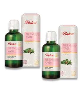 Balen Tespih Ağacı Yağı Neem Yağı 50 ml x 2 Adet