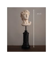 Yüksek Kaideli Antik Roma Figürleri Büstleri Büyük Boy Heykel 30 CM