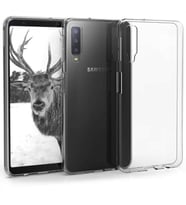 Samsung Galaxy A7 2018 (A750) 2.0 MM Korumalı Silikon Kılıf Şeffaf
