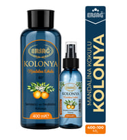 ERSAĞ Aparatlı Mandalina Kokulu Kolonya 400 ML x 100 ML