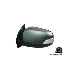 FORD RANGER DIŞ AYNA ELEKTRİKLİ KATLAMALI SİNYAL SİYAH KAPAK SOL 15- FOR11RA035 AB3917683TF