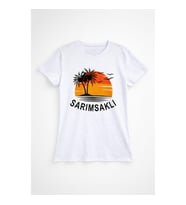 Erkek Bisiklet Yaka %100 Pamuk Sarımsaklı Baskılı T-shirt